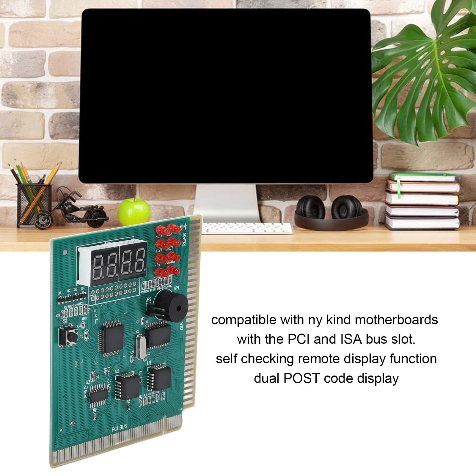 Amazon.com: PC Diagnostic Card 4 Digit Standard PCI ISA Post Code